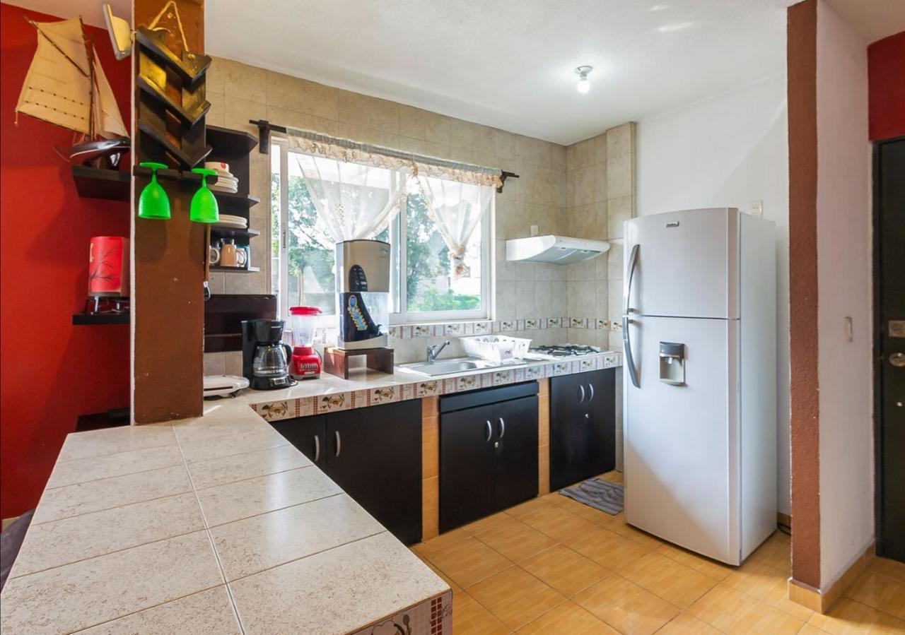 Hermoso Depa De 3 Recamaras Y 2 Banos En El Centro De Coyoacan Apartamento Cidade do México Exterior foto