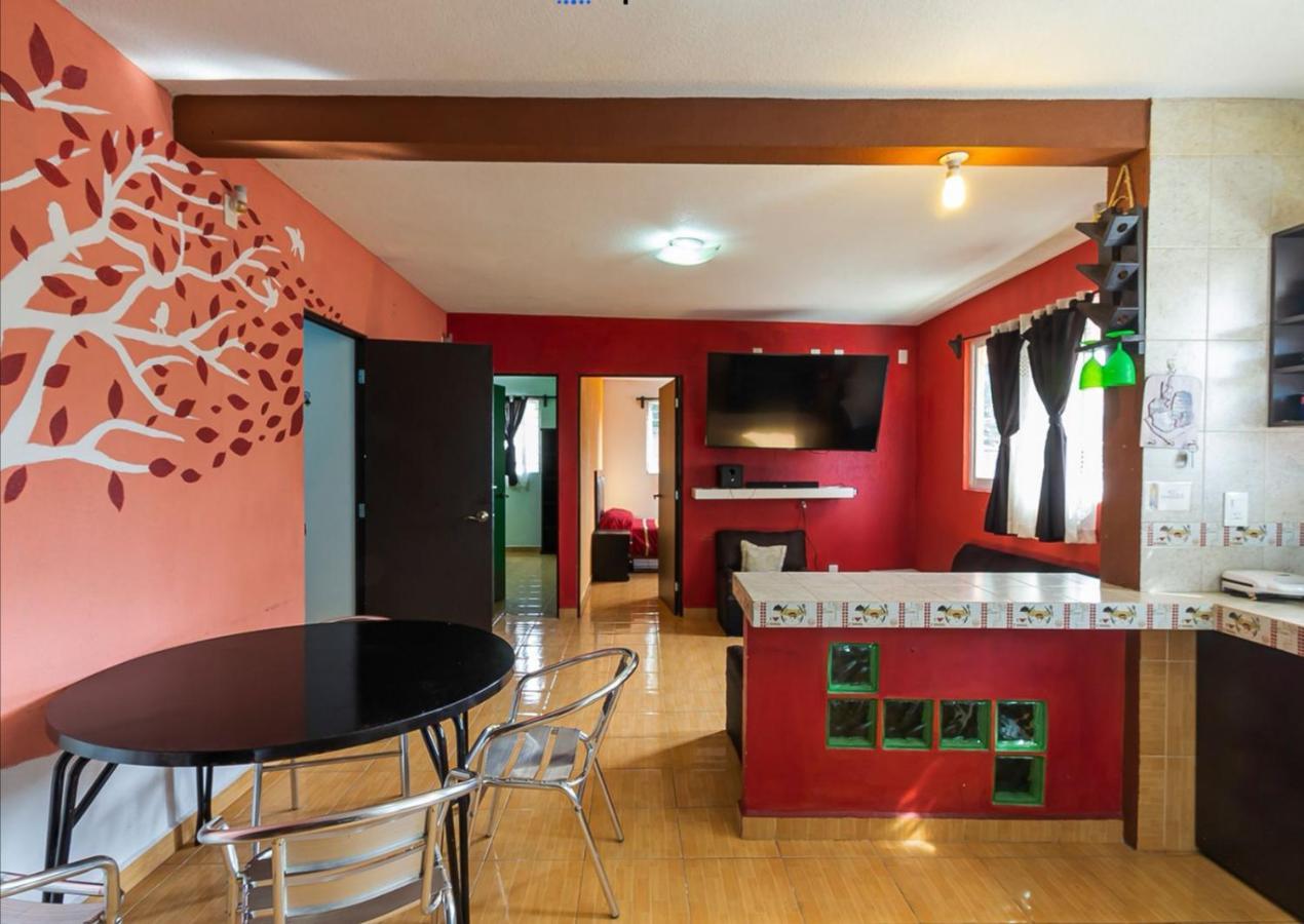 Hermoso Depa De 3 Recamaras Y 2 Banos En El Centro De Coyoacan Apartamento Cidade do México Exterior foto